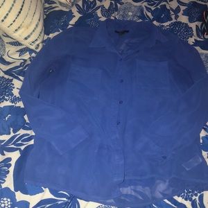 Forever 21 sheer button up